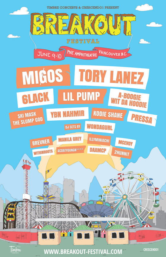 Vancouver's Breakout Festival Gets Migos, Tory Lanez for