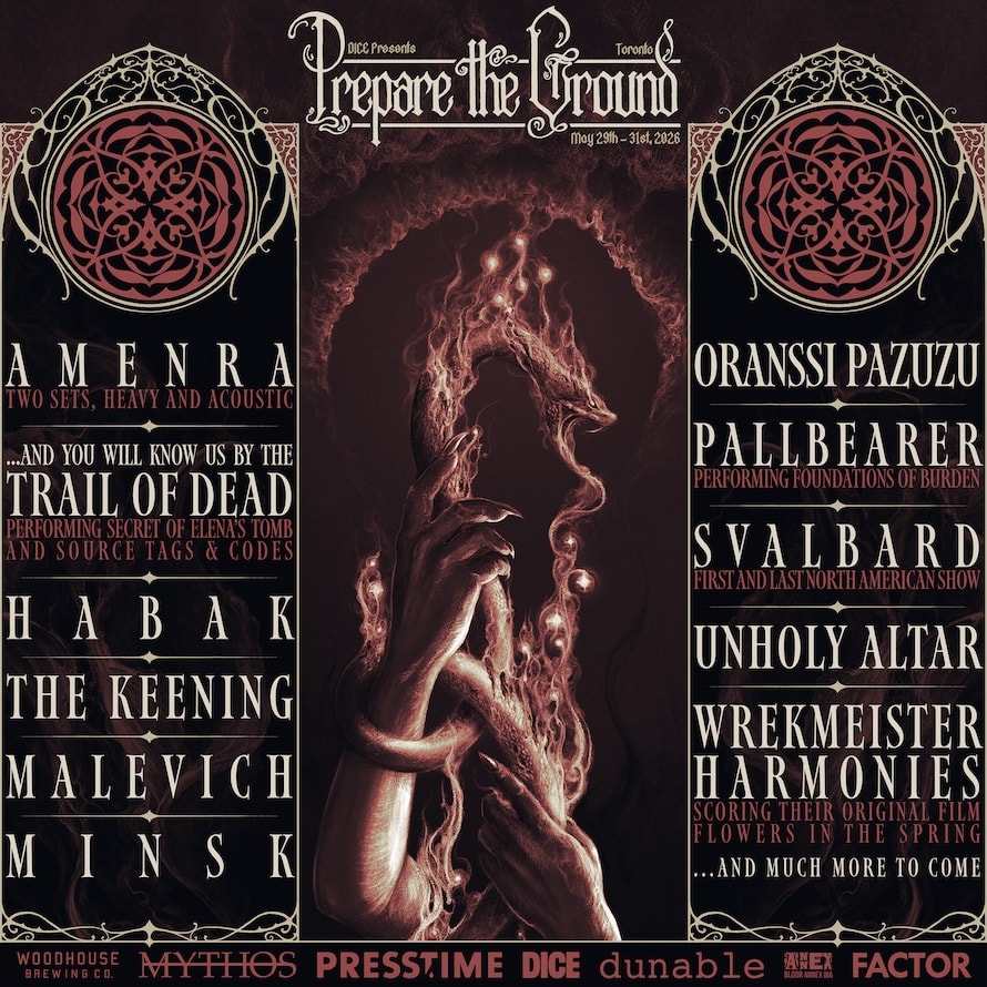Prepare the Ground Festival Gets Amenra, Pallbearer, Oranssi Pazuzu, ...And You Will Know Us by the Trail of the Dead for 2026