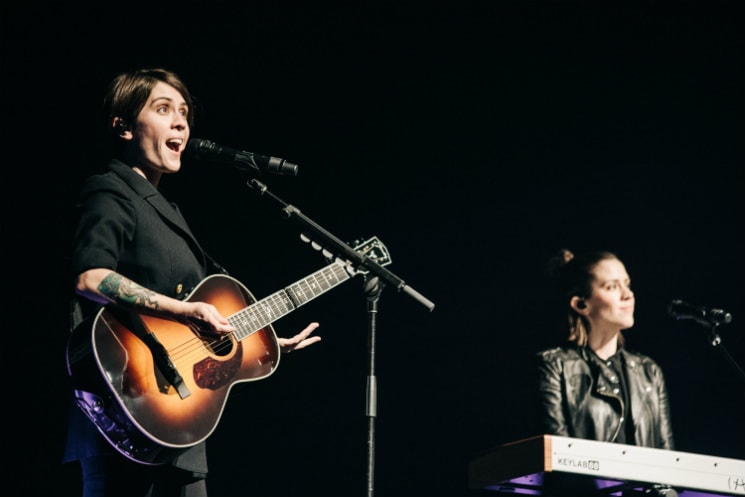 Tegan And Sara Celebrate If It Was You With 2024 Acoustic Tour Exclaim   TeganAndSara QueenElizabeth 20171028 12