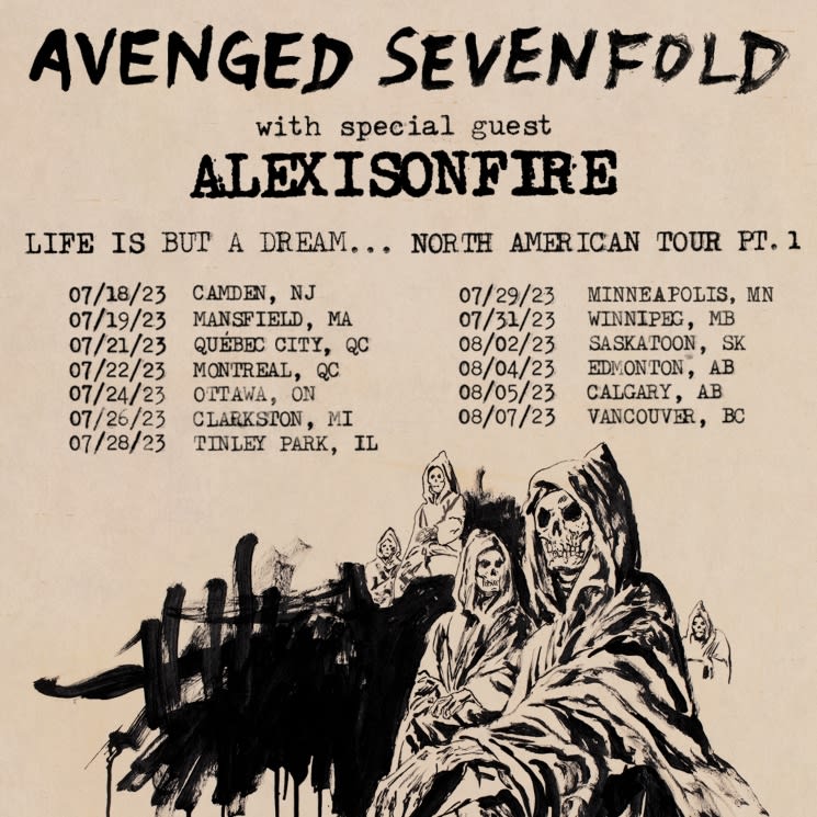 Avenged Sevenfold Announce North American Tour with Alexisonfire │ Exclaim!