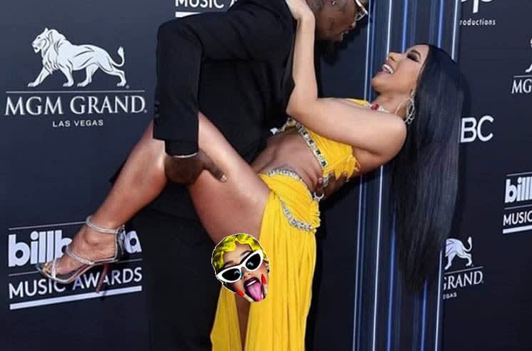 Cardi b 2019 red sales carpet