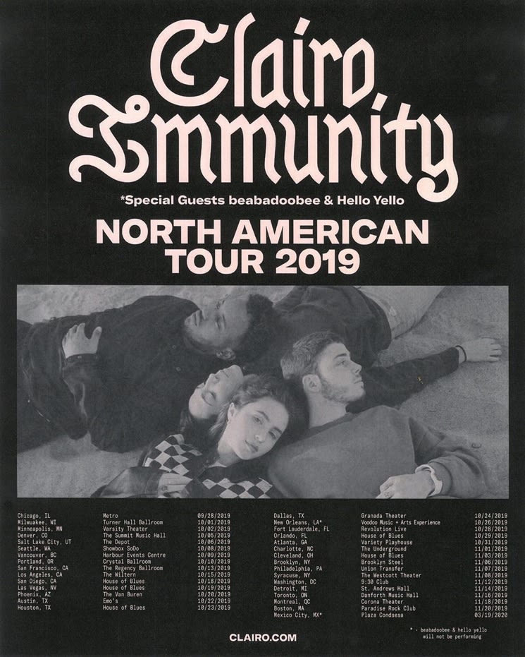 Clairo Announces North American Fall Tour │ Exclaim!