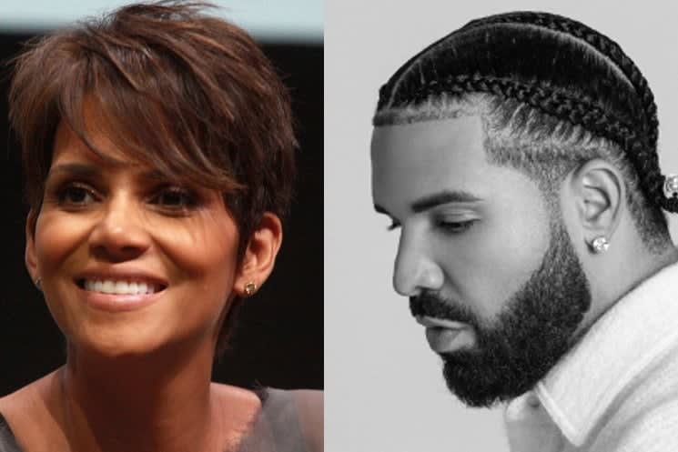 Drake Seemingly Used Halle Berry Slime Picture Without Her