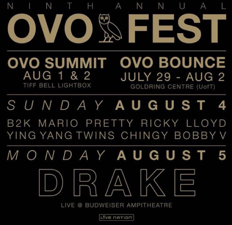 Drake Details OVO Fest 2019 Exclaim