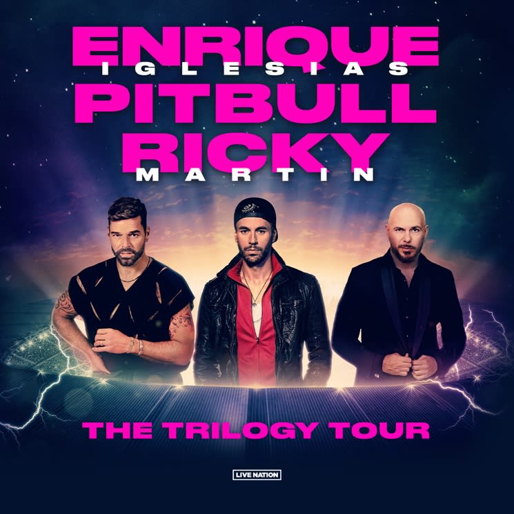 Pitbull, Ricky Martin and Enrique Iglesias Extend Trilogy Tour into 2024