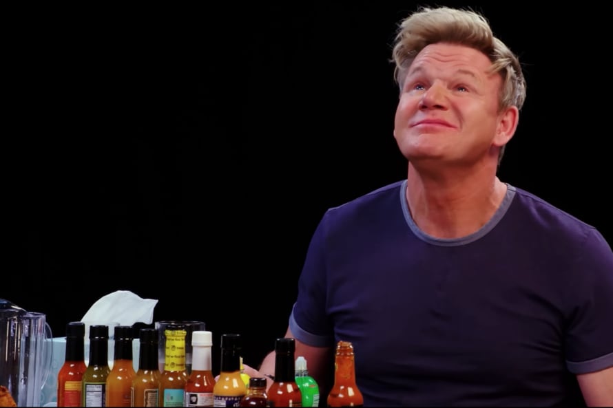 Appearing on 'Hot Ones' Made Gordon Ramsay Fall in Love with Wings