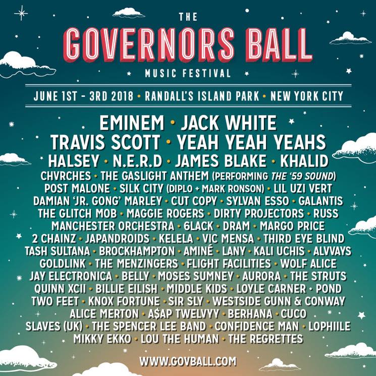 Governors Ball Gets Eminem, Jack White, Travis Scott for 2018 Lineup ...