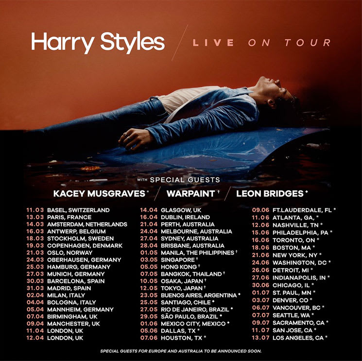 harry styles tour canada toronto