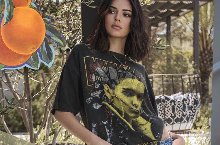 Kylie jenner best sale tupac shirt