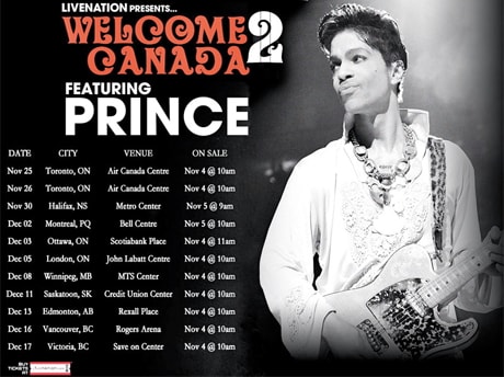 Prince Announces 