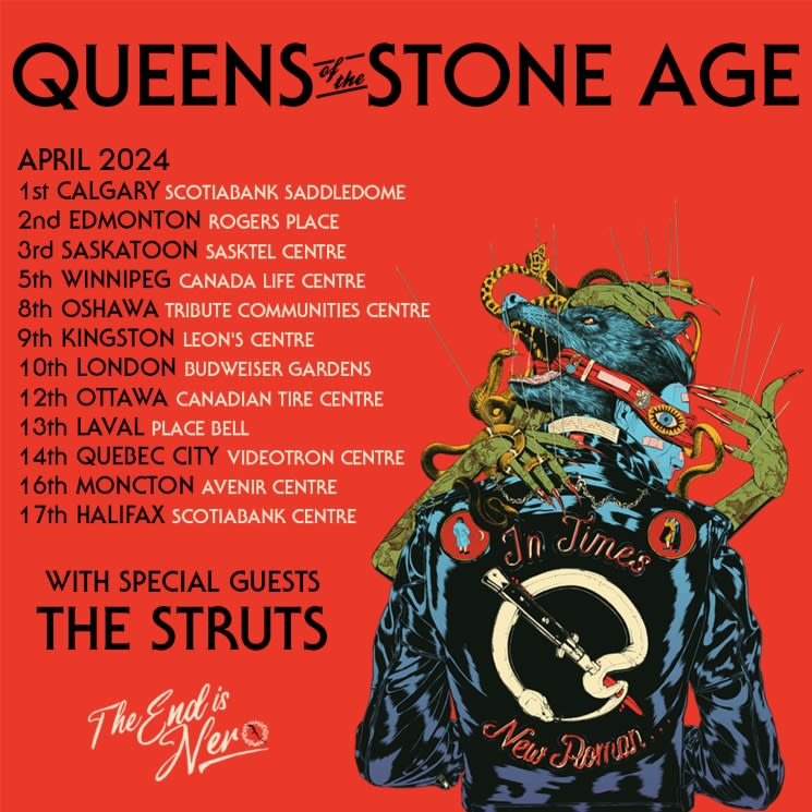 queens of the stone age tour 2023 canada