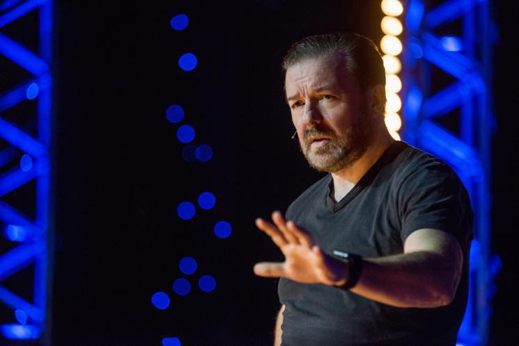 ricky gervais armageddon tour length