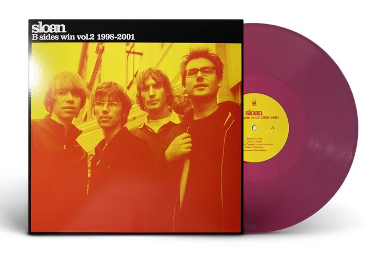 Sloan - Toronto Based Rock Quartet Sloan - Between The Bridges LP
