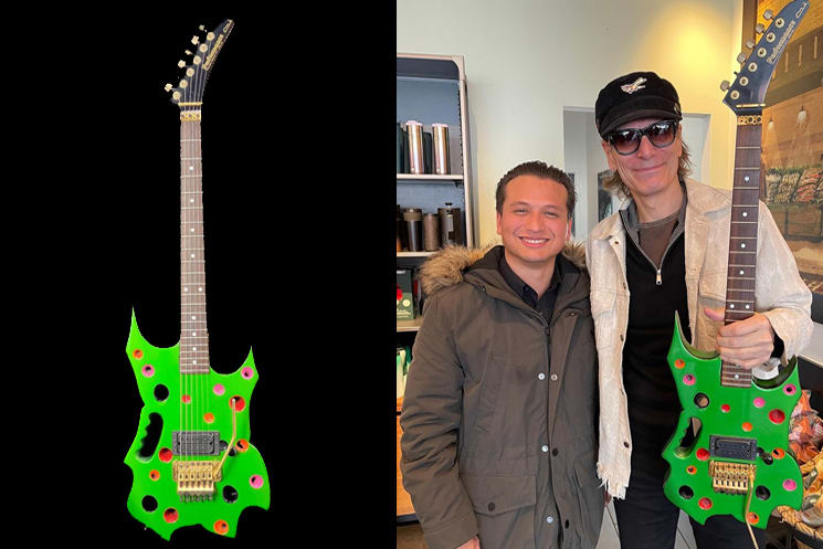 Steve Vai Reunited with Long-Lost 