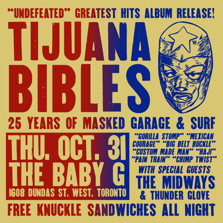 tijuana bibles Tijuana Bibles Share 25th Anniversary Greatest Hits Album │ Exclaim!