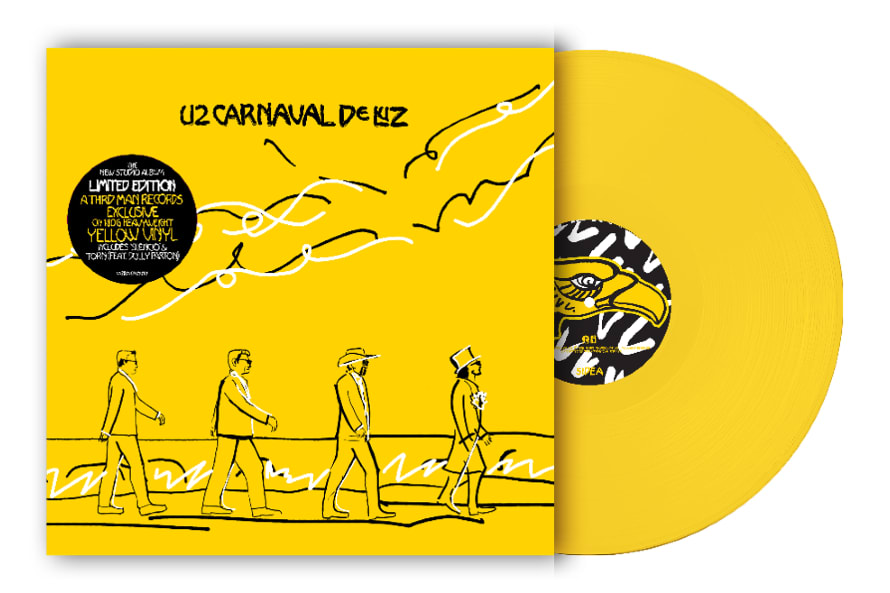 U2 Announce Third Man Records Vinyl Variant of 'Carnaval de Luz' │ Exclaim!