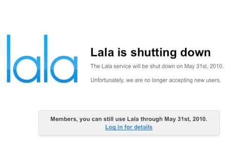 Lala Announces Shutdown │ Exclaim!