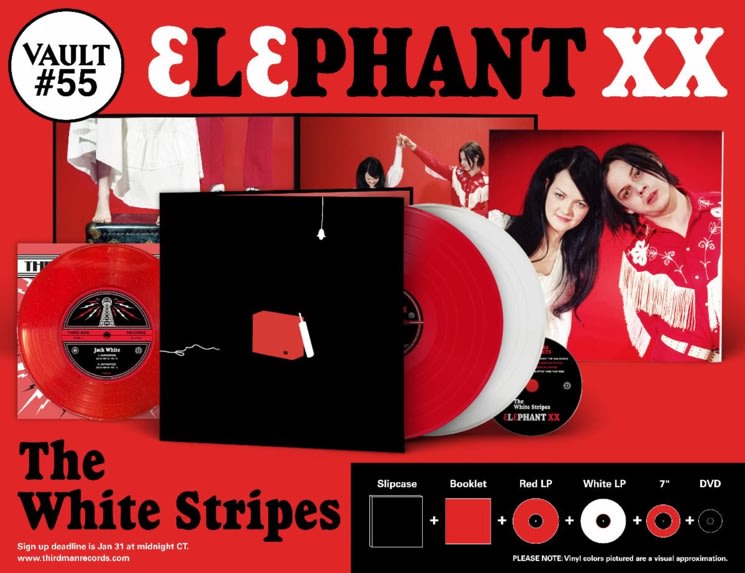 The White Stripes Detail 'Elephant XX' Companion Album │ Exclaim!