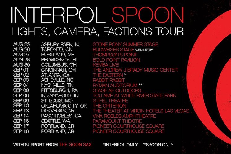 interpol spoon tour 2022