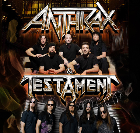 Anthrax, Testament and Death Angel Team Up for Canada-Heavy Tour