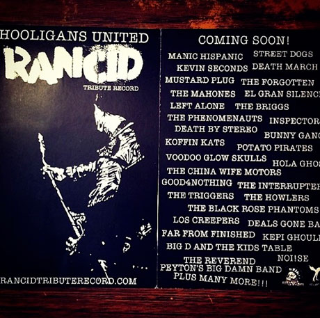 A Tribute To RANCID レコード 3枚組 Rancid Toasted by Anti-Flag, Voodoo Glow Skulls, Street Dogs on