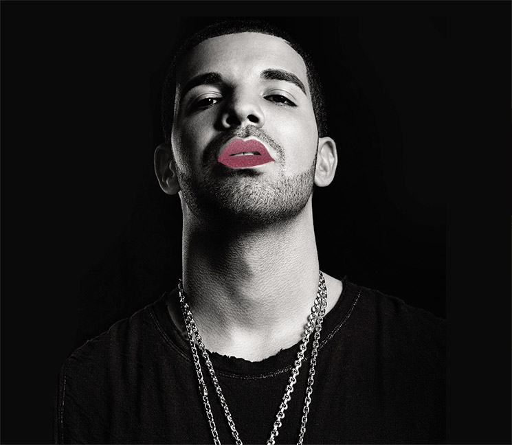 drake lipstick hat