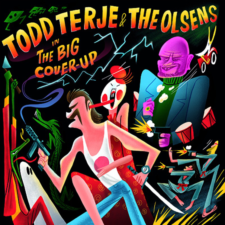 2LP Todd Terje - The Big Cover-Up YMOカバー Todd Terje & the Olsens Cover YMO, Vangelis, Boney M for New EP