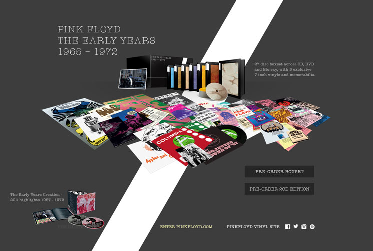 Pink Floyd Unearth an Epic Amount of Rarities for 27-Disc 'Early