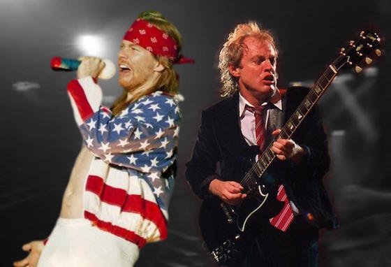 There Are Now Photos of Axl Rose and AC/DC Hitting the Studio Together ...