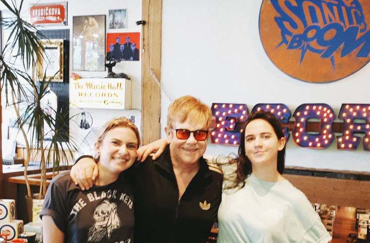 Elton John Just Bought a Drake Record at Sonic Boom in Toronto │ Exclaim!