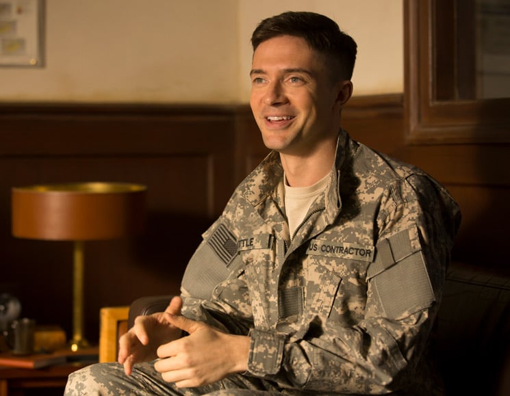 Topher Grace Talks Brad Pitt, David Michôd and Their New Netflix Movie