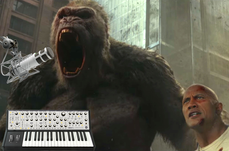 Mongo Rampage The Score for 'Rampage' Features Actual Monkeys and Modular Synths ...