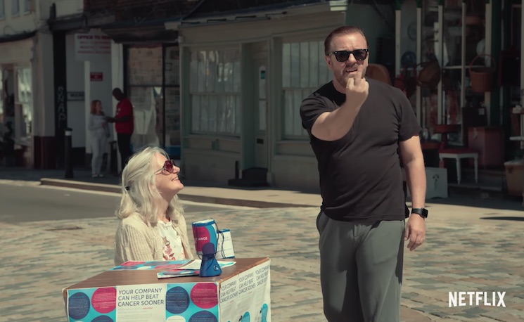 Ricky Gervais' New Netflix Show Looks Like a Lifetime Movie Where