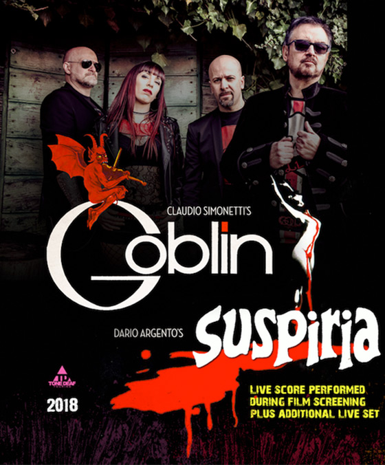 Claudio Simonetti's Goblin to Play 'Suspiria' in Full on North