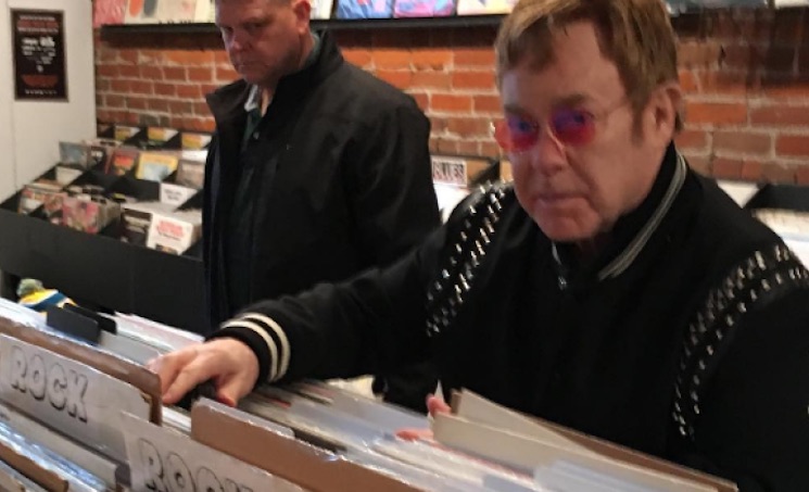Elton John Just Dropped $200 on Vinyl at Vancouver's Beat Street ...