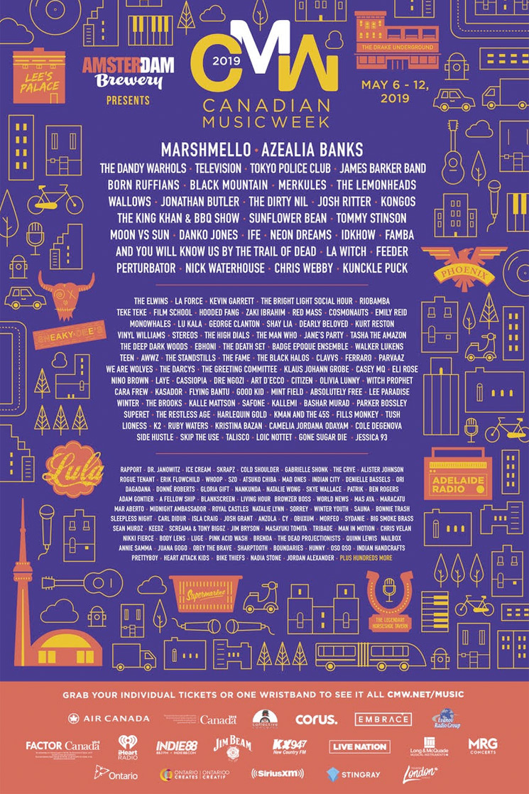 CMW Reveals Full 2019 Lineup │ Exclaim!