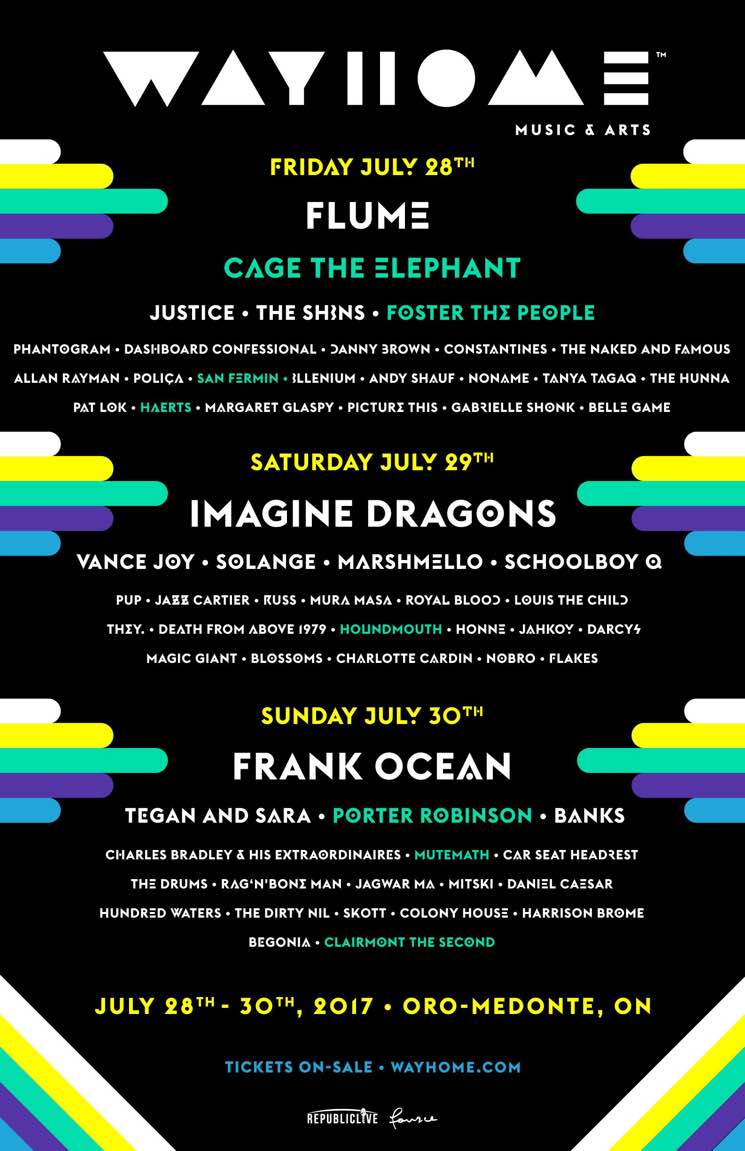 WayHome Expands 2017 Lineup │ Exclaim!