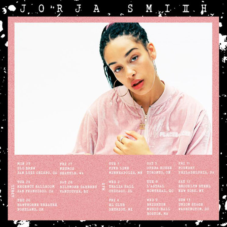 JORJA SMITH US &  TOUR 2018 パーカー JORJA SMITH US & CANADA TOUR 2018 パーカー