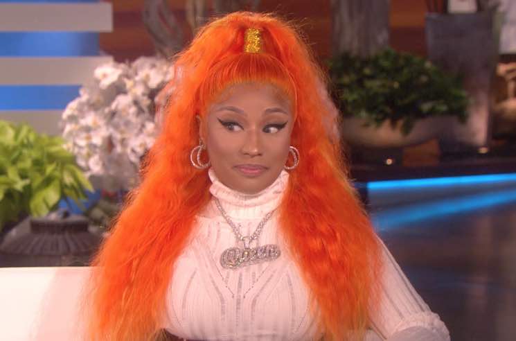 Nicki Minaj Tells Ellen She Wasn t Mad at Travis Scott She Just