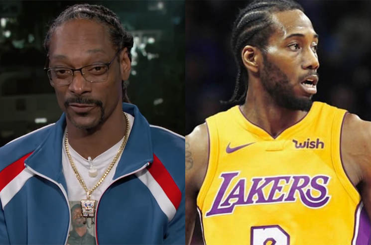 Snoop dogg store kawhi leonard