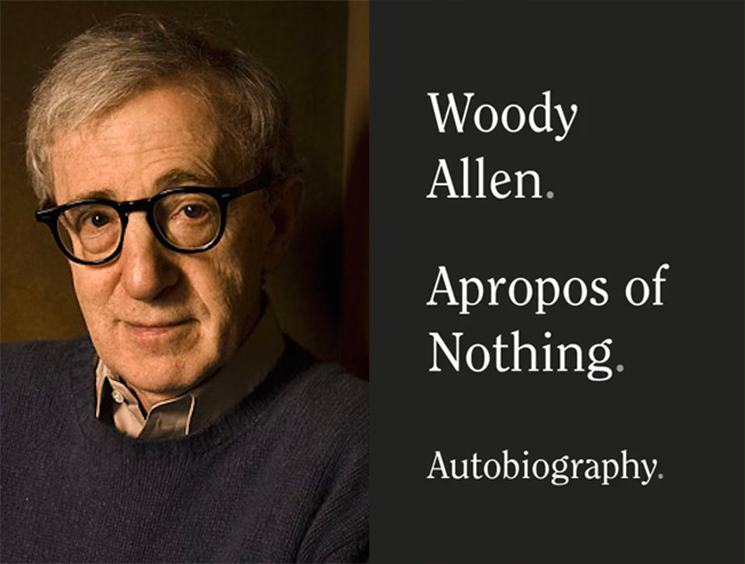 Woody Allen's Memoir Was Just Released Through a Different Publisher