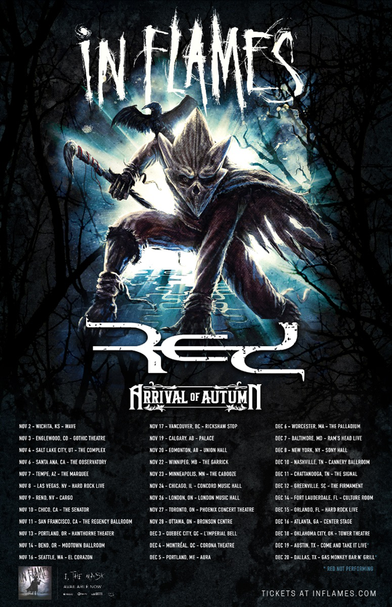 In Flames Hit Canada on Fall Tour │ Exclaim!
