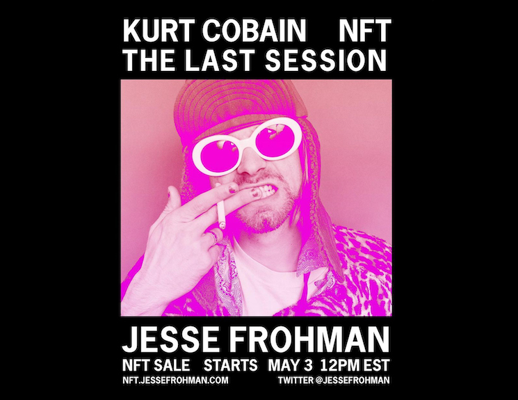 Kurt Cobain's Last-Ever Photo Session Is Being Sold as an NFT