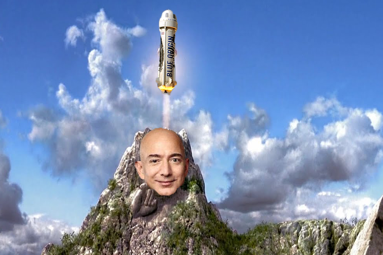 People Are Comparing Jeff Bezos Dong Shaped Spaceship To That Scene