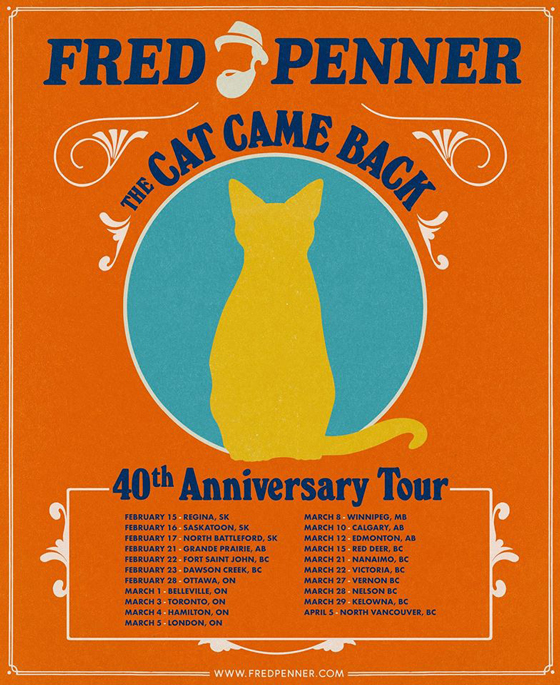Fred Penner Takes 'The Cat Came Back' on 40th Anniversary Tour │ Exclaim!