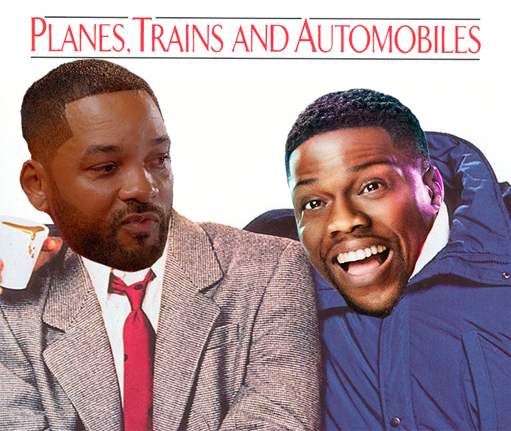 Will Smith and Kevin Hart Are Starring in a 'Planes, Trains and