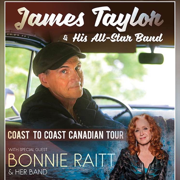 James Taylor and Bonnie Raitt Unveil CrossCanada Tour │ Exclaim!