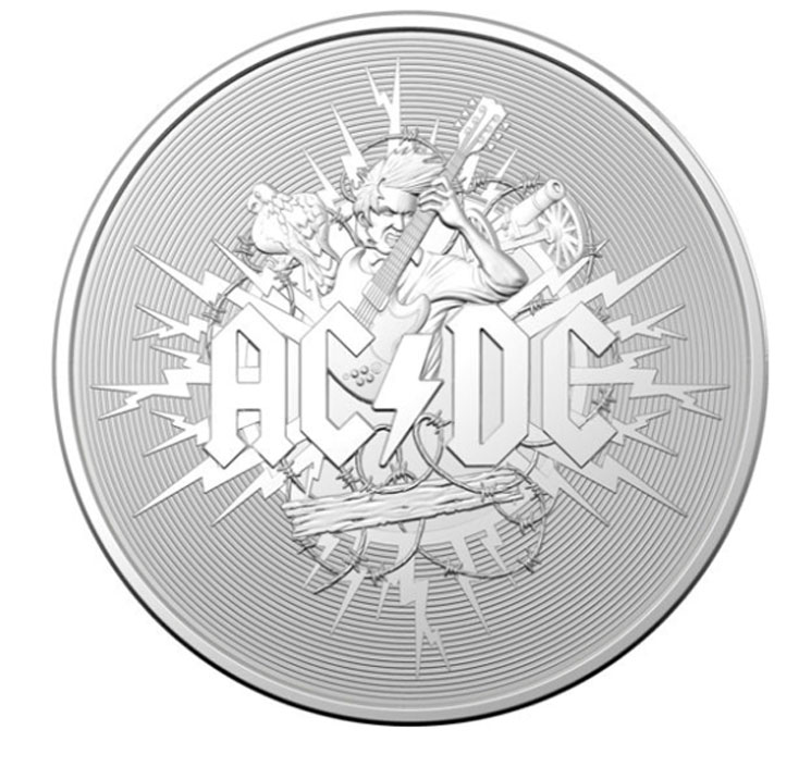 AC/DC Are Being Immortalized with a New Set of Australian Coins │ Exclaim!