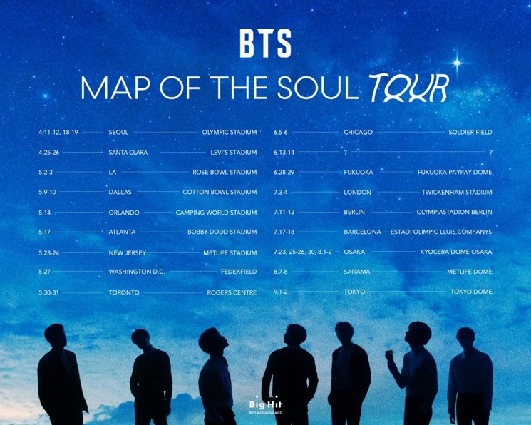 BTS map of the soul tour 8点セット BTS Announce 