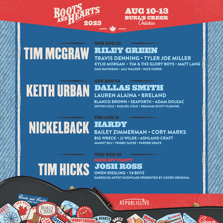 Boots and Hearts Unveils Full 2023 Lineup with Big Wreck, JJ Wilde